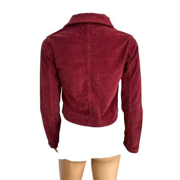 DL1961 KIDS Girl's Manning corduroy Jacket In Paprika cotton stretch size L NWT - Picture 5 of 10